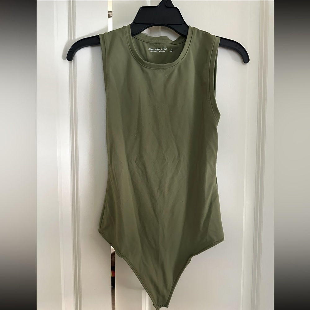 Olive Green Women's Top